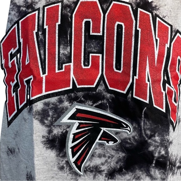 47 Vintage Tubular Falcons crop top tee gray tie-Dye sizes NWT - Picture 3 of 7